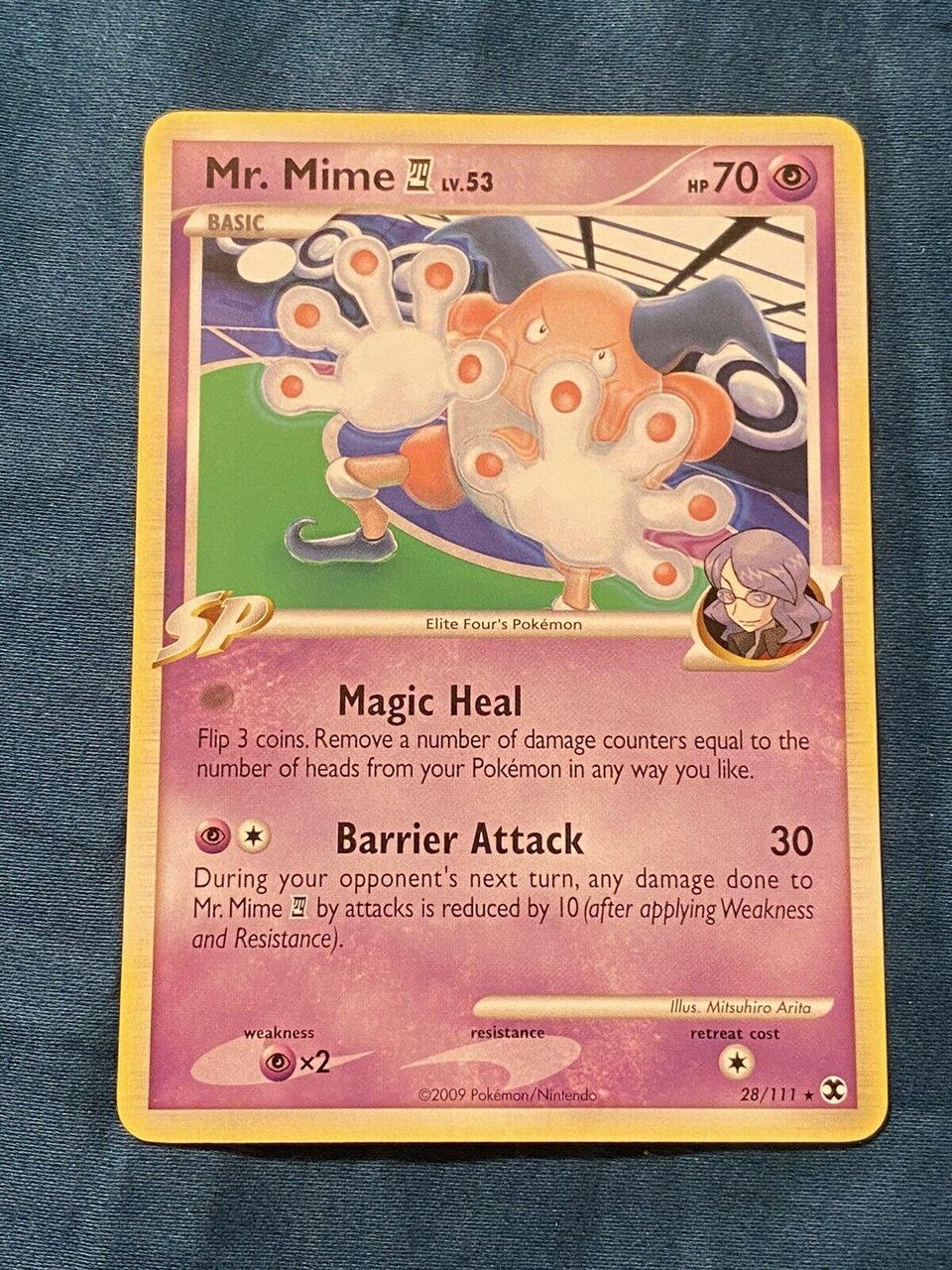 PSA 10 Mime Jr. Rising Rivals graded Pokémon card